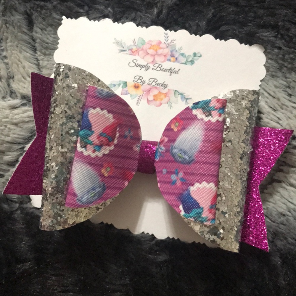 Trolls Handmade boutique bow